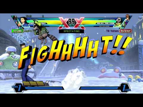 UMVC3 Casuals: Aspire Leo(Wright/Joe/Deadpool, Others) Vs TA Wolf(Doom/Strange/Coon, Others)