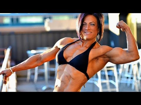 41 years young Nicole Anderson - Female muscle