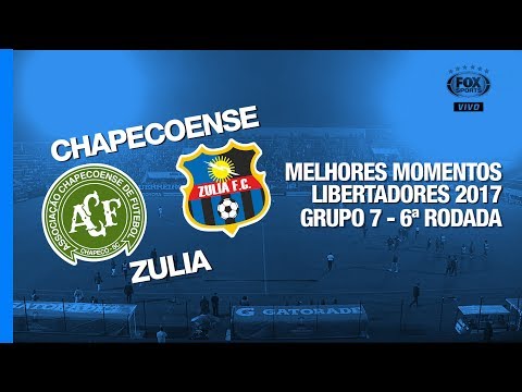 Melhores Momentos - Chapecoense 2 x 1 Zulia - Libertadores - 23/05/2017