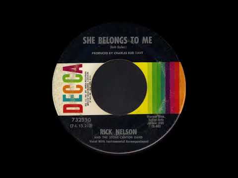 1970_212 - Rick Nelson - She Belongs To Me - (45)