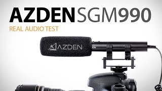 Azden SGM-990 and a Closet  Test / Review