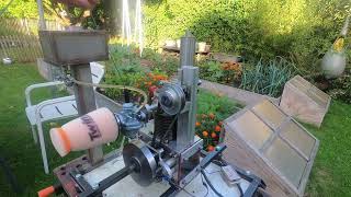 Homemade 55cc Big Stroke Engine new carburator