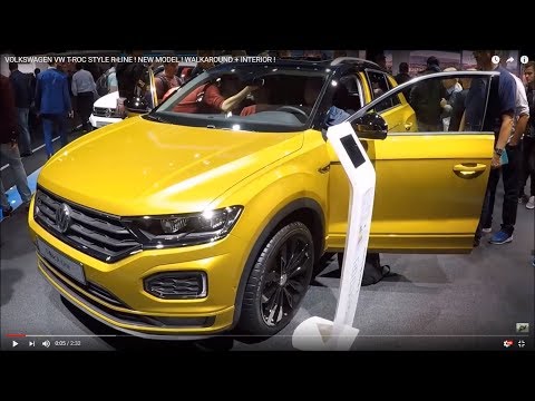 VOLKSWAGEN VW T-ROC STYLE R-LINE ! NEW MODEL ! WALKAROUND + INTERIOR !