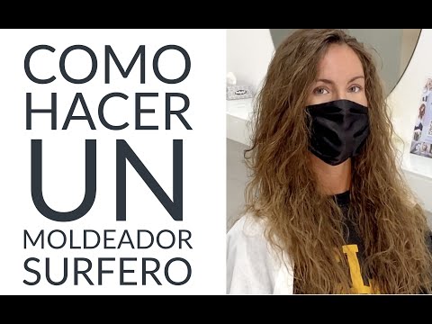 Como hacer un moldeador Surfero en cabello fino y largo – Curly