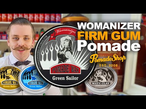 WOMANIZER Firm Gum Pomades from Germany - an overview with Philipp | PomadeShop