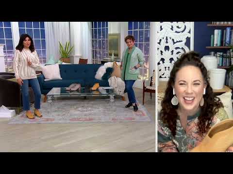 Earth Origins Nubuck Peep-Toe Booties on QVC