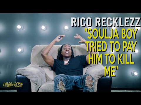 Rico Recklezz on how he met Go Yayo "Soulja Boy Tried to Pay Him To Kill Me" & linking w/ TX artists