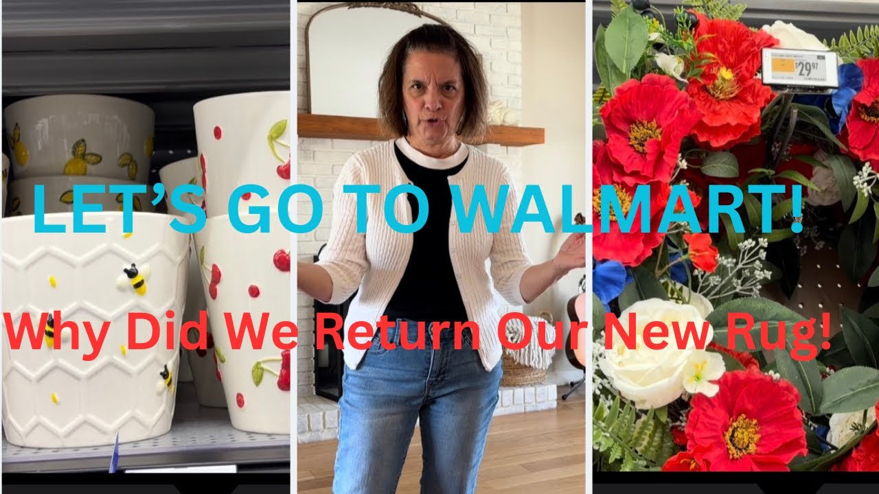 WALMART/TUMBLE RUG RETURN!
