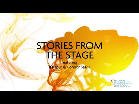 Stories From the Stage: JJ Kapur & Connor Sears