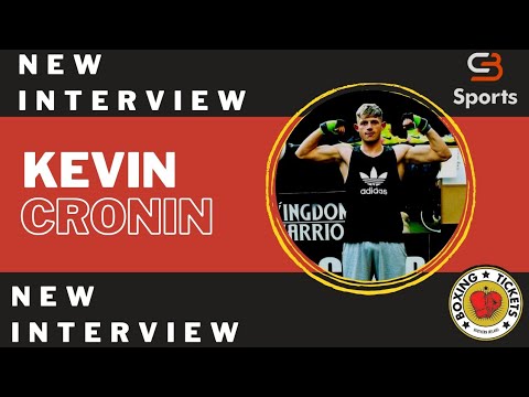 Kevin Cronin: This fight is my life right now, I've dedicated everything to this sport!
