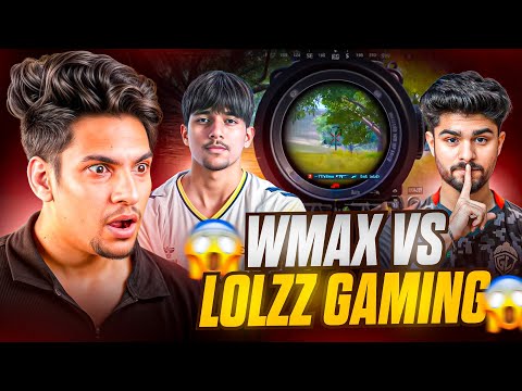 Classic Hacker vs Fastest BGMI Player Intense BGMI Fight| LOLZZZ GAMING VS WMAX