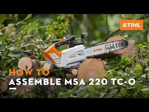 Stihl MSA 220 TC-O 12 in. in Jesup, Georgia - Video 1