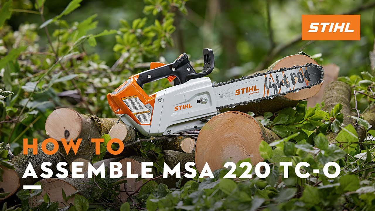 Tronçonneuse à batterie STIHL MSA 220 TC-O