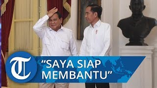 VIDEO: Siap Jadi Menteri, Prabowo: Saya Diminta Membantu Kabinet Jokowi di Bidang Pertahanan