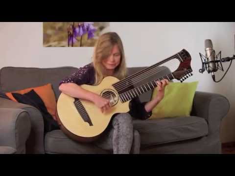"Lady Pamela" by Muriel Anderson on a Brunner Compact Harp Guitar