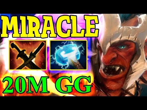 When Miracle  Wants 100% Win  l Troll Warlord Dota 2 7.24 Gameplay