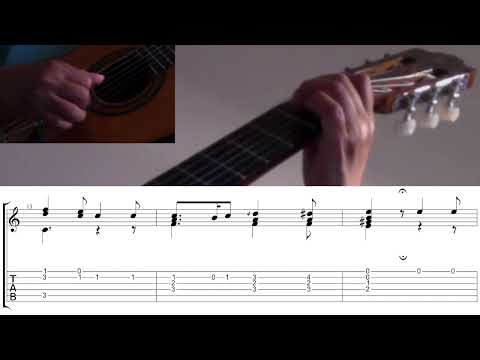 Larghetto Alla Siciliana - Ferdinando Carulli | Classical Guitar TAB