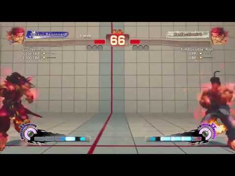 KimPossible_Ron (Evil Ryu) vs Lucifer___v (Evil Ryu) #4