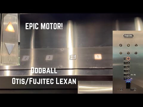 EPIC MOTOR! Peculiar mirrored 1980 Otis Lexan traction elevator | 210 Broadway | Vancouver, BC