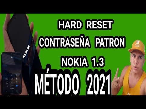 Hard Reset Nokia 1.3 ta-1207 / Formatear Nokia 1.3 Android 10, 9, / Quitar contraseña patron bloqueo