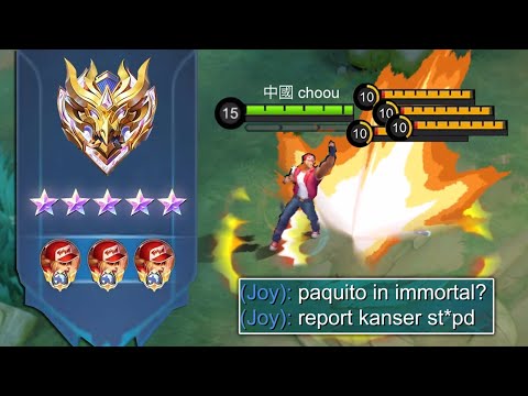 NEVER UNDERESTIMATE MY PAQUITO BUILD OR ELSE… - MLBB