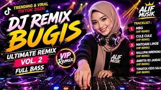 Download lagu 🎧 DJ Remix Bugis Ultimate Remix Vol. 2 Full Bass🔥 Trending & Viral Tiktok 2026 — Alif Musik mp3