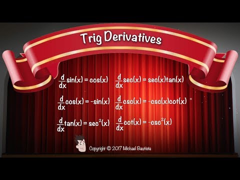 The Trig Derivatives Calculus Song | Michael Bautista