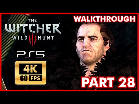 THE WITCHER 3 [PS5 4K 60FPS] WILD HUNT Walkthrough Part 28 - THE CAVE OF DREAMS - No Commentary