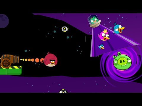 Angry Birds Cannon Collection 5 - MAKE BAD PIG GET ELECTRIC SHOCKED IN SPACE!!