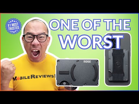What A Waste of $125 - Ridge Wallet MagSafe Wallet Review