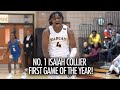 No. 1 Ranked Isaiah Collier First Game Of The Year & He WENT OFF!