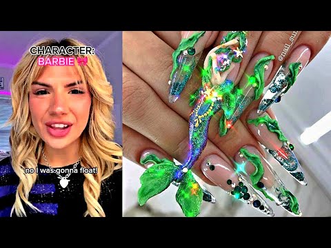 🎯 NAIL ART STORYTIME TIKTOK 2024 💋 Regal Nails @Bailey Spinn || POVs Tiktok Compilations #46