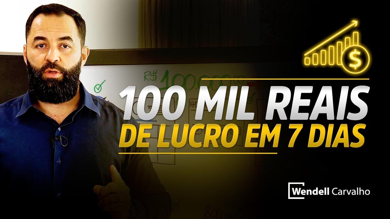 COMO VENDER PELA INTERNET - 100 MIL EM 7 DIAS - Wendell Carvalho