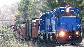 A LOG FALLS OFF THIS TRAIN.. KEEP WATCHING FOR IT! | Jason Asselin