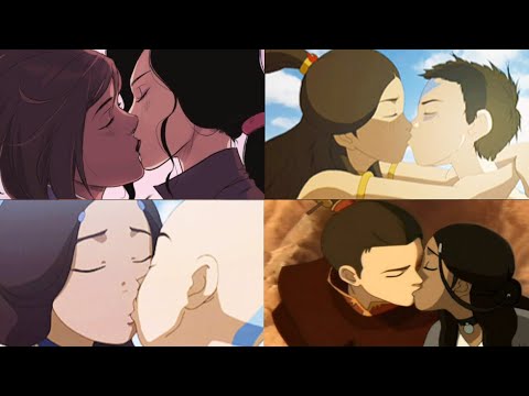 All Kisses In Avatar The Last Airbender & Legend Of Korra