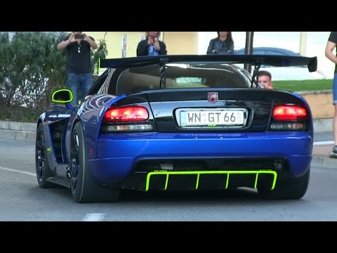 INSANE Dodge Viper SRT-X in Monaco