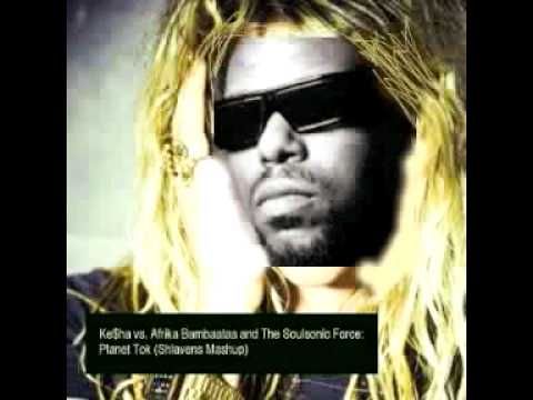 Ke$ha vs. Afrika Bambaataa - Planet Tok (Shlavens Mashup)