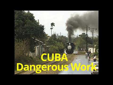 Cuba’s Last Steam Empire. Ep.1,Dangerous Railroading, Beautiful Whistles, Hard working ancient loco.