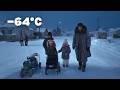 A Day In The Life Of A Family In The Coldest Village On Earth 64 C 84 F Yakutia Siberia