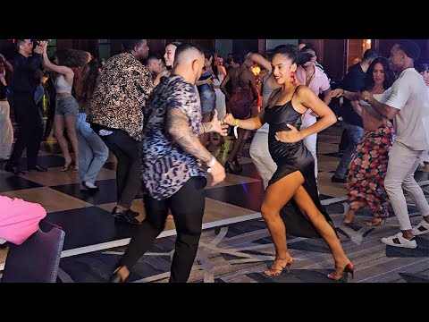 Ernesto Bulnes - Social dancing at 2024 Miami Salsa Congress
