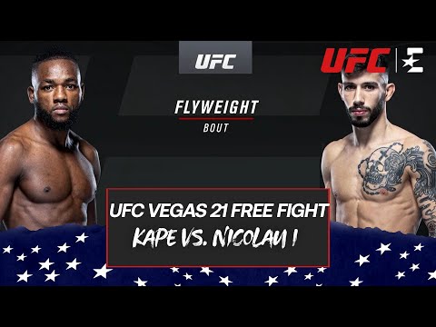 Manel Kape vs Matheus Nicolau full fight