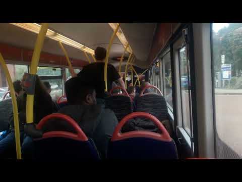 preserved trentbarton skyline 696 scania L94UB wright solar FN04HSF