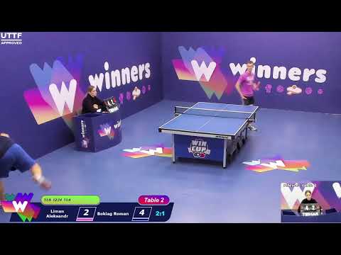 WINners CUP table 2  29.11 Liman Aleksandr - Boklag Roman 16:30