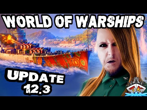 Update 12.3 Daisen Werft, Holo-Live & WARHAMMER  *PATCHNOTES* ⚓️ in World of Warships 🚢