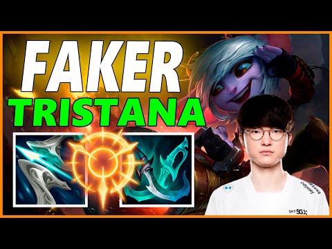 ⚡FAKER TRISTANA MID GAMEPLAY⚡SEASON 12 LEAGUE OF LEGENDS