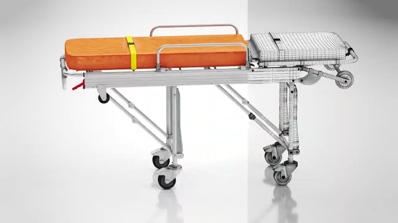 Barella in lega di alluminio Modello 3D