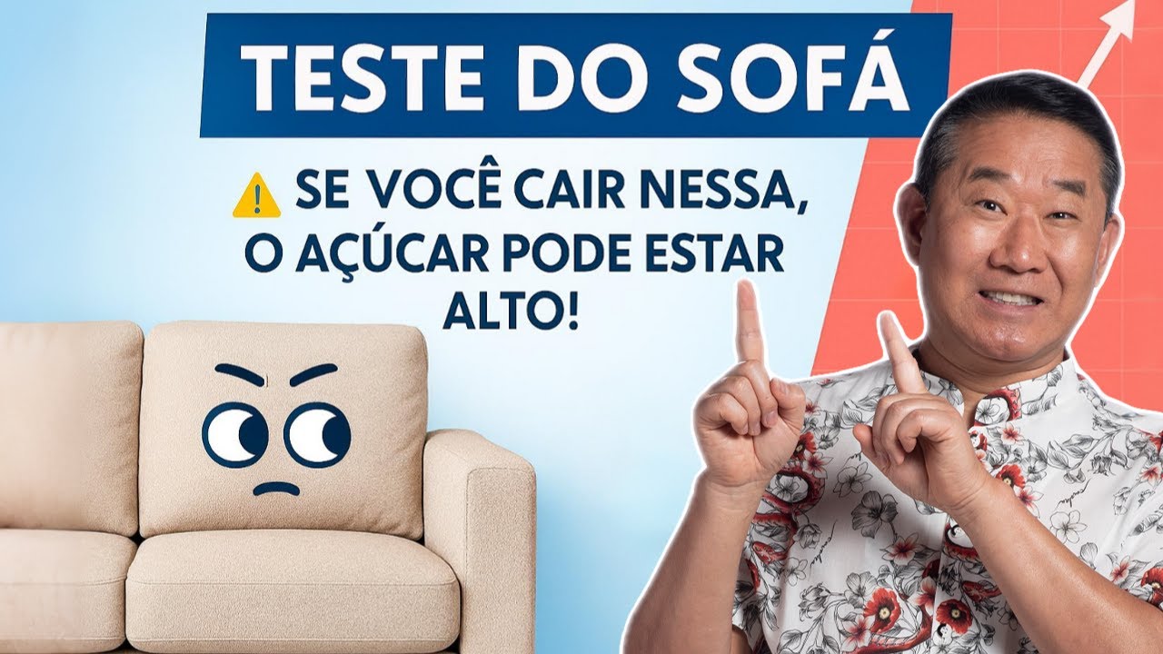 SEU CORPO AVISA: 10 SINAIS DE GLICEMIA ALTA (TESTE DO SOFÁ!) | Peter Liu