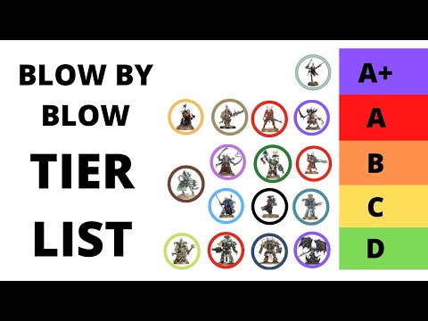 9th Edition Blow by Blow - a Tier List of Armies by Codex Release!