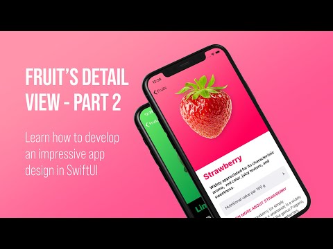 Learn how to create a detail view layout in Apple's SwiftUI - Part 7