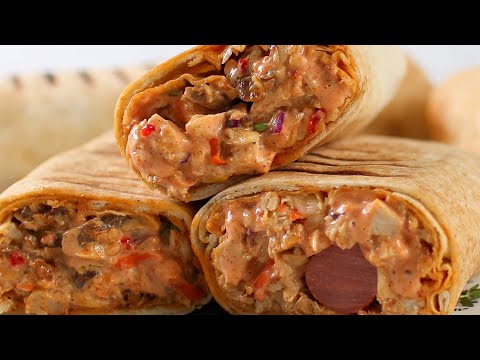 How to Make Chicken Shawarma (Nigerian style)